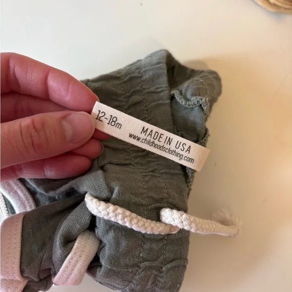 (2) Childhoods Clothing Retro shorts bundle of 2 / 12-18M - Picture 9 of 10